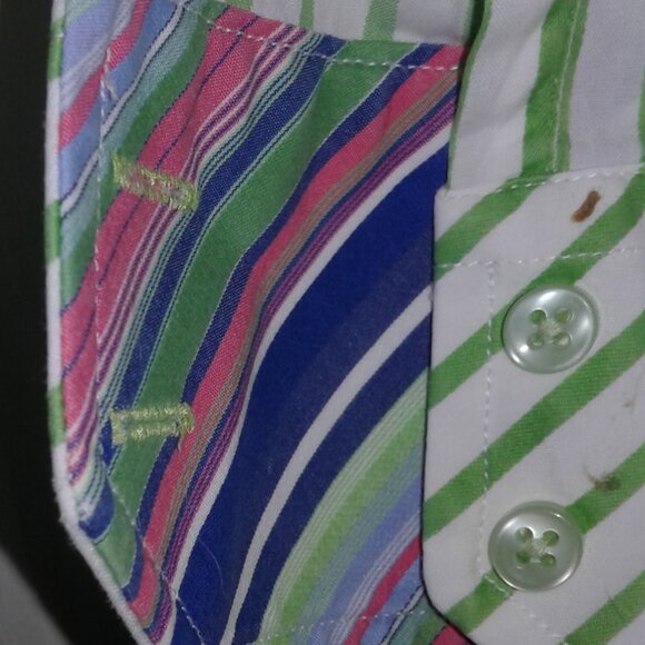 Tommy Hilfiger long sleeve flip cuff mens shirt - Picture 3 of 4